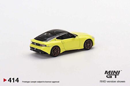 Mini GT Nissan Fairlady Z Proto Spec 2023 Ikazuchi Yellow MGT00414