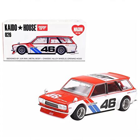 Mini GT 1:64 Datsun Kaido 510 Wagon BRE V1