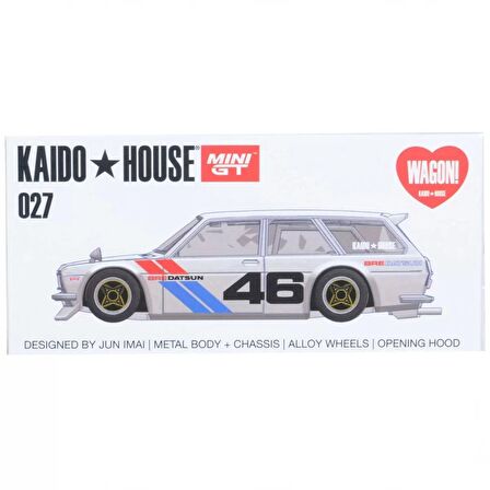 Mini GT 1:64 Datsun Kaido 510 Wagon BRE V2