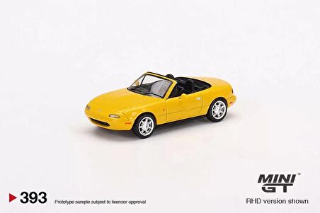 Mini GT 1:64 Eunos Roadster Sunburst Yellow