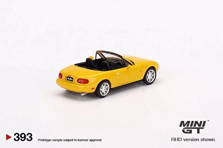 Mini GT 1:64 Eunos Roadster Sunburst Yellow