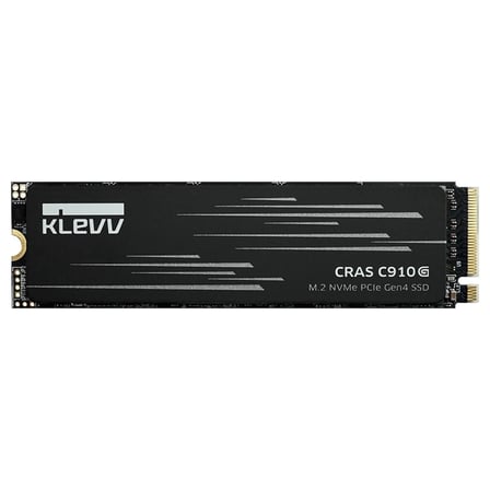 KLEVV CRAS 910G 1TB NVMe PCIe Gen4 x4 Okuma 5000MB – Yazma 4800MB NVMe M.2 SSD (K01TBM2SP0-10G)