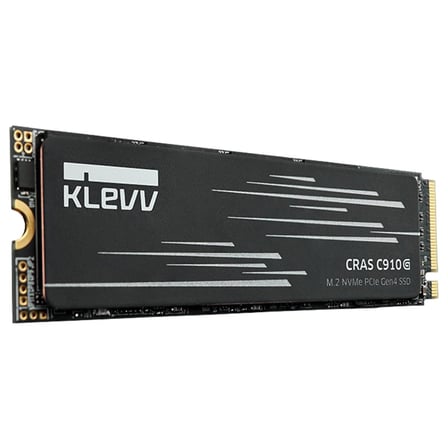 KLEVV CRAS 910G 1TB NVMe PCIe Gen4 x4 Okuma 5000MB – Yazma 4800MB NVMe M.2 SSD (K01TBM2SP0-10G)