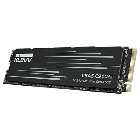 KLEVV CRAS 910G 1TB NVMe PCIe Gen4 x4 Okuma 5000MB – Yazma 4800MB NVMe M.2 SSD (K01TBM2SP0-10G)
