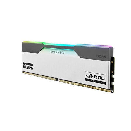 KLEVV Cras V RGB ROG 32GB (2x16GB) 7200MHz CL34 INTEL XMP 3.0 – AMD EXPO DDR5 Heatsink Ram (KD5AGUA80-72B340P)