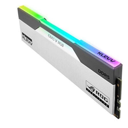 KLEVV CRAS V RGB ROG 48GB (2x24GB) 7200MHz CL34 INTEL XMP 3.0 – AMD EXPO DDR5 Ram (KD5KGUD80-72B340P)