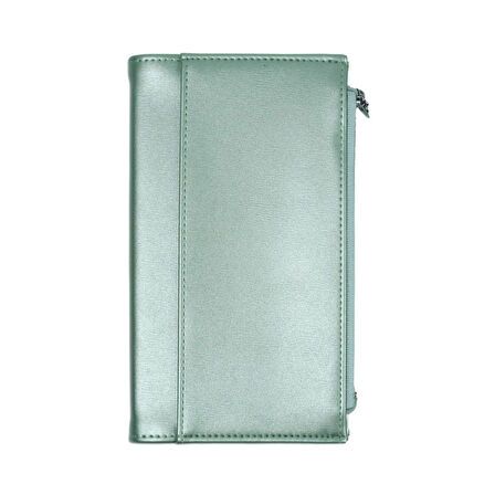 Victoria's Journals Zipco 9.6x16.6 96 Yaprak Çizgili Defter Yeşil 7179