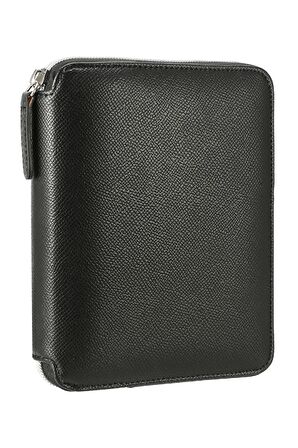 Panama Zipper Folder Defter Siyah-noktalı