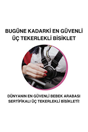 SmarTrike STR3 Plus 5’i 1 Arada Modüler Katlanabilir Bebek Arabası ve Üç Tekerlekli Bebek Bisikleti