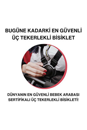 SmarTrike STR3 Plus 5’i 1 Arada Modüler Katlanabilir Bebek Arabası ve Üç Tekerlekli Bebek Bisikleti