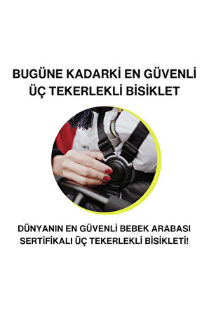SmarTrike STR3 Plus 5’i 1 Arada Modüler Katlanabilir Bebek Arabası ve Üç Tekerlekli Bebek Bisikleti
