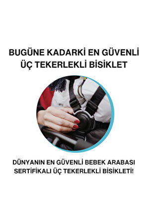 SmarTrike STR3 Plus 5’i 1 Arada Modüler Katlanabilir Bebek Arabası ve Üç Tekerlekli Bebek Bisikleti