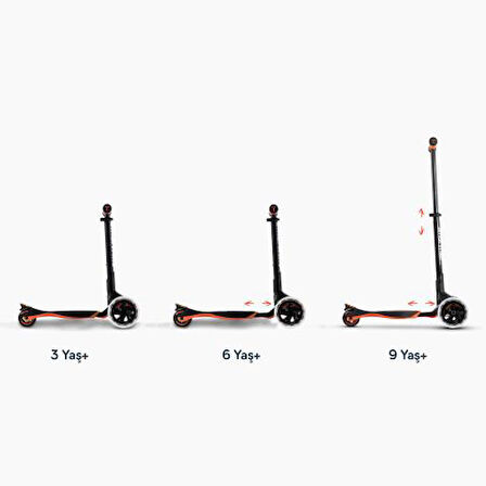 SmarTrike Xtend 3 Aşamalı Büyüyebilen Çocuk Scooterı (3-12 Yaş)