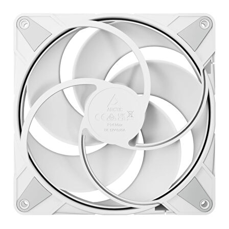 Arctic P14 MAX White 14cm 95CFM Ultra Yüksek Performanslı 0dB Sessiz 2800RPM PWM Kasa Fanı (ACFAN00304A