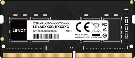 Lexar SODIMM 16GB DDR4 RAM, 3200 MHz, 260-Pin DDR4 SODIMM Dizüstü Bilgisayar Ram