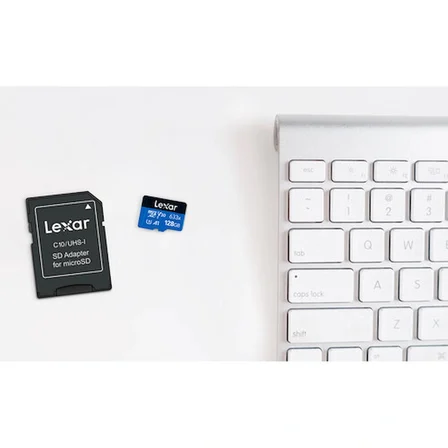 Lexar 128GB 100mb/s 633x MicroSDXC 4K Hafıza Kartı