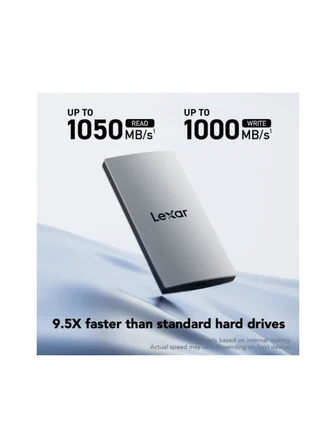 Lexar ES3 SSD 1TB USB Gen2 Taşınabilir SSD harici katı hal sürücüsü LES3XXX001T-RN SNG SIFIR