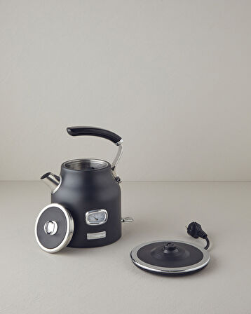 English Home Westinghouse Retro Su Isıtıcı 1,7 Lt Siyah