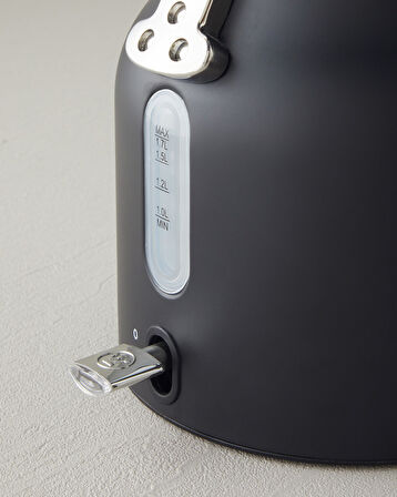 English Home Westinghouse Retro Su Isıtıcı 1,7 Lt Siyah