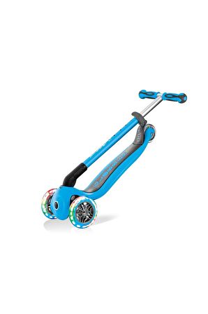 Globber Scooter/Go Up Deluxe Işıklı Teker/Mavi