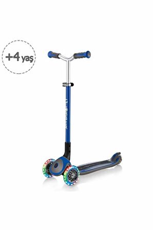 Globber Scooter Master Işıklı Katlanan Lacivert