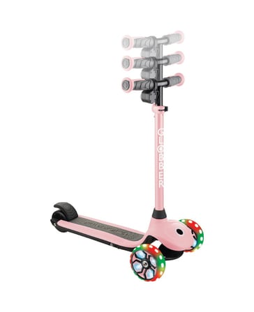 Globber One K E-motion 4 Plus Işıklı Elektrikli Scooter - Pastel Pembe
