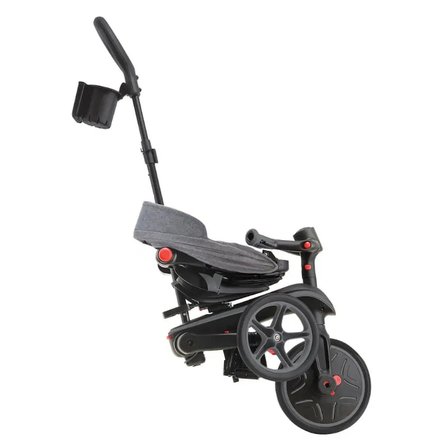 Globber Explorer 4in1 Katlanabilir Bisiklet Siyah Gri