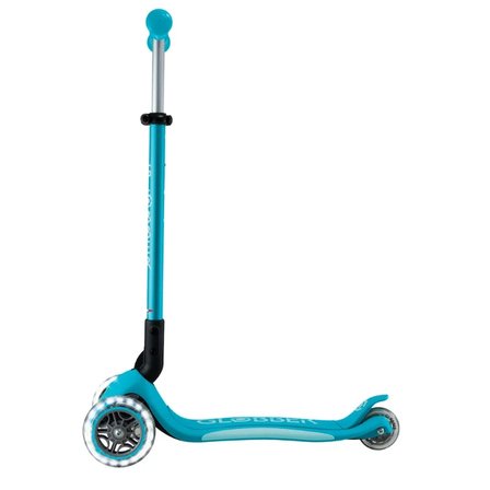Globber Elite Deluxe Işıklı Scooter Mavi