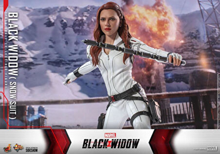 Hot Toys Black Widow (Snow Suit Version) Sixth Scale Figure - 906797 - MMS601 - Marvel Comics / Black Widow