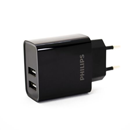 Philips DLP2610/12 Hızlı Şarj Aleti Siyah