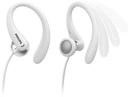 PHILIPS TAA1105WT Kulak İçi Kablolu Spor Kulaklığı Beyaz