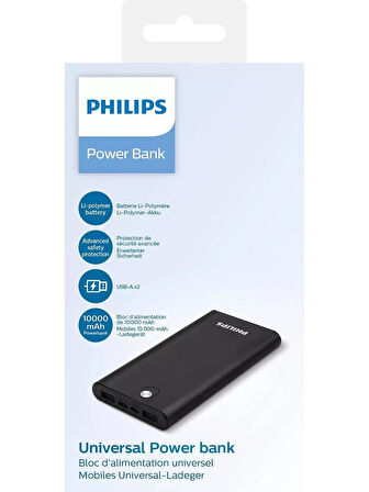 Philips DLP1013M/00 10.000 Mah Metal Powerbank