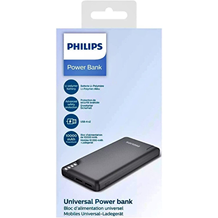 Philips DLP2010NB/62 10000 mAh Hızlı Şarj Powerbank