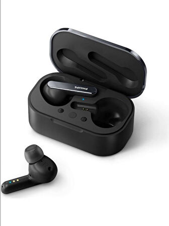 TAT5506BK Gerçek Kablosuz Kulaklık Anc Pro Ipx5 8+24SA Bt 5.2 Qi Uyumlu Kılıf Mono Mod Siyah