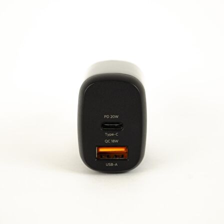 Philips DLP4326 Type-C 20 Watt Hızlı Şarj Aleti Siyah