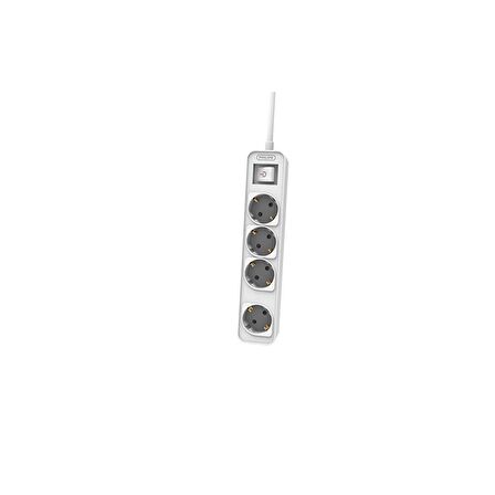Philips 4 Ac  Çocuk Güvenlikli Priz 1.5m Chp2144w/62