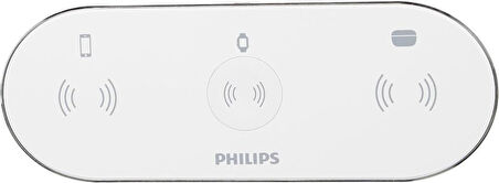 Philips DLP9230NW QI Beyaz 3in1 Kablosuz Hızlı Şarj Aleti Outlet