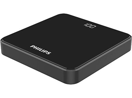 PHILIPS DLP7717NB/00 10.000 mAh 2x USB-A Output Taşınabilir Şarj Cihazı Siyah