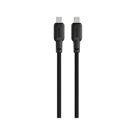 Philips DLC6541CB/00 60W Usb-C To Usb-C Şarj Kablosu 1.2m, Siyah