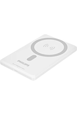 MagSafe Powerbank,5000mAh,Kablosuz Hızlı Şarj,15W,Li-Po,Korumalı Şarj,Güçlü Mıknatıs,DLP9702C
