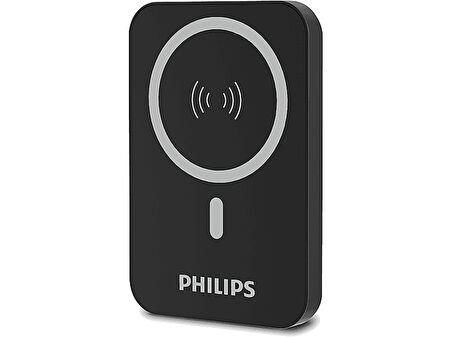 PHILIPS DLP9771/00 5.000 mAh 20W 1xUSB-C MagSafe Wireless Şarj Cihazı Siyah