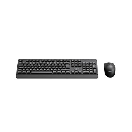 Philips SPT6347 Kablosuz Türkçe Q Klavye ve Mouse Seti Siyah