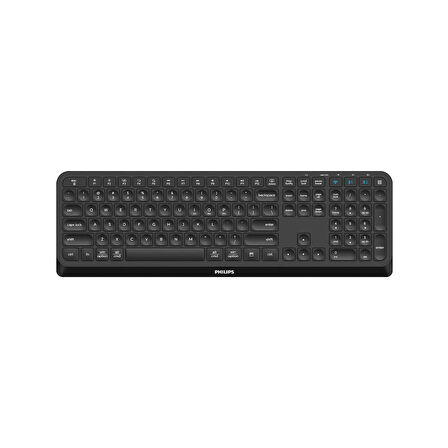 Philips SPK6407 Kablosuz Türkçe Q Klavye Siyah