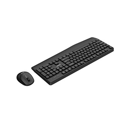 Philips SPT6348 Kablosuz Türkçe Q Klavye ve Mouse Seti Siyah