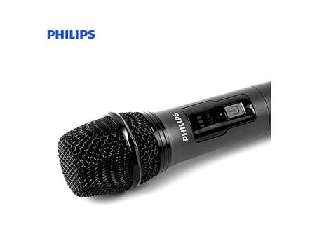 PHILIPS 2.4 ghz Kablosuz Tekli Mikrofon Siyah