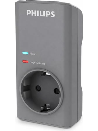 Philips CHP7010G 1140 Joule Gri Kablosuz Akım Korumalı Priz