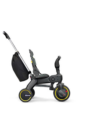 Liki Trike Tek Parça Katlanır 3 Tekerlekli Bebek Bisikleti S3 - Forest Grey