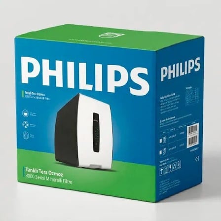 Philips Dijital Ekran Pompalı Su Arıtma Cihazı Aut3300/10 (150GPD)