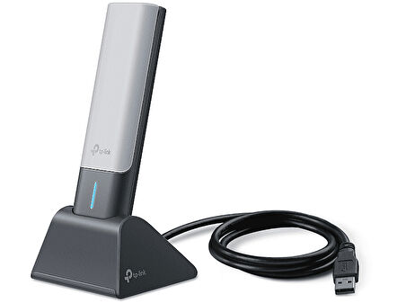 TP-LINK Archer TX50UH, AX3000 Mbps, 1,2 Metre USB 3.0 Kablo, Yüksek Çekim Güçlü Wi-Fi 6 USB Adaptör