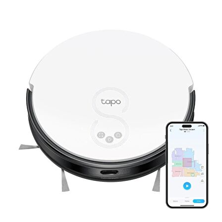 TP-Link Tapo RV20 Mop MagSlim LiDAR Navigasyon Robot Süpürge ve Paspas